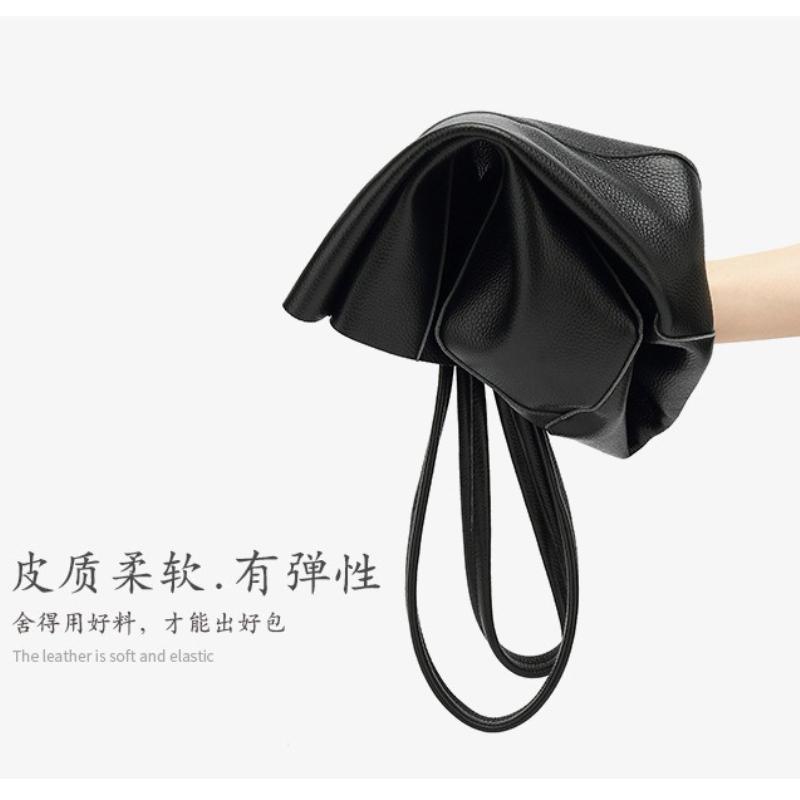 Women's Top - Grain Leather Handbag - Versatile, Spacious and Casual Shoulder Bag Versatile Genuine Leather Work Tote