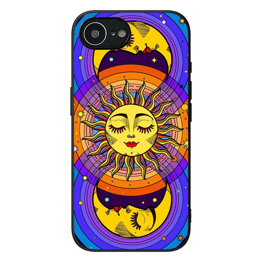 Cover for Xiaomi Redmi 15 9A 9C NFC 7A 9T Note 9 8 7 8T 15c A5 4G 5G Phone Case Witches Moon Totem Divine Witch Sun Face