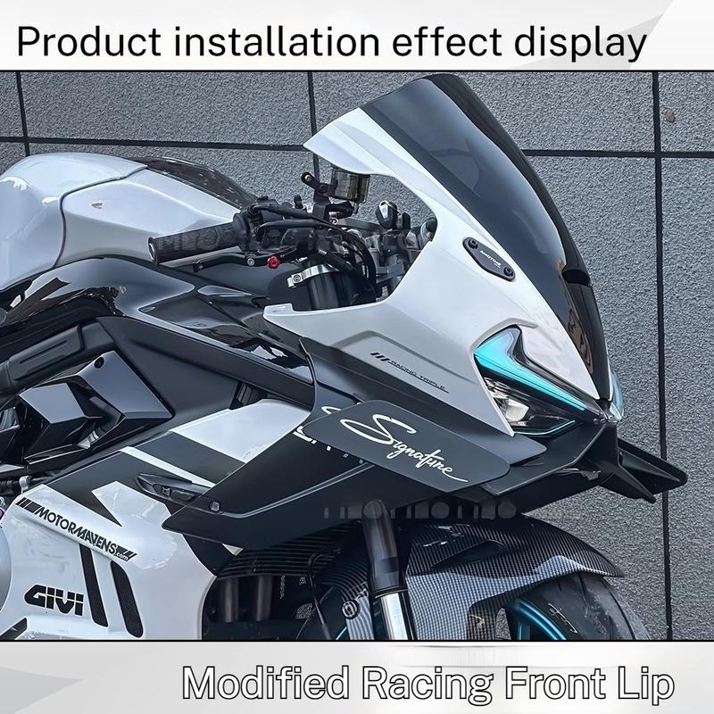 PRO CFMOTO 675SR 675SS Modifikovaný závodní přední lízátko široká karoserie spodní lízátko boční prahy s tvarem zobáku zadní křídlo deflektor vzduchu a další