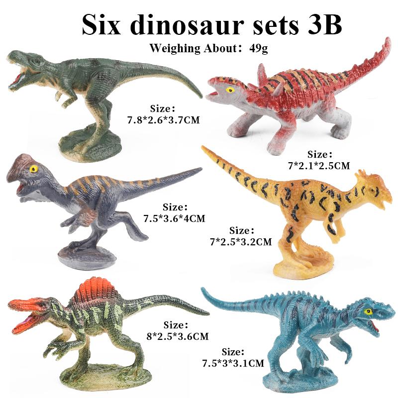 Oenux Mini Wild Wild Forest Animals Insect Dinosaur Model Owl Fox Squirrel Hedgehog Fox Frog Figurines Cake Toppers Kid Toy Gift