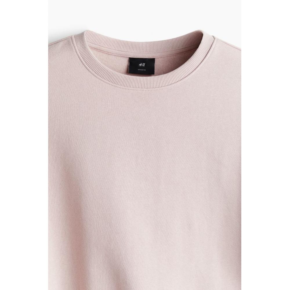 H M Loose Fit sweatsHirt Pink