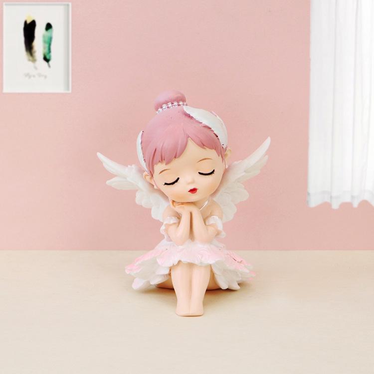 Nordic Ballet Girl Ornament for Car, Cake, or Desk Decoration