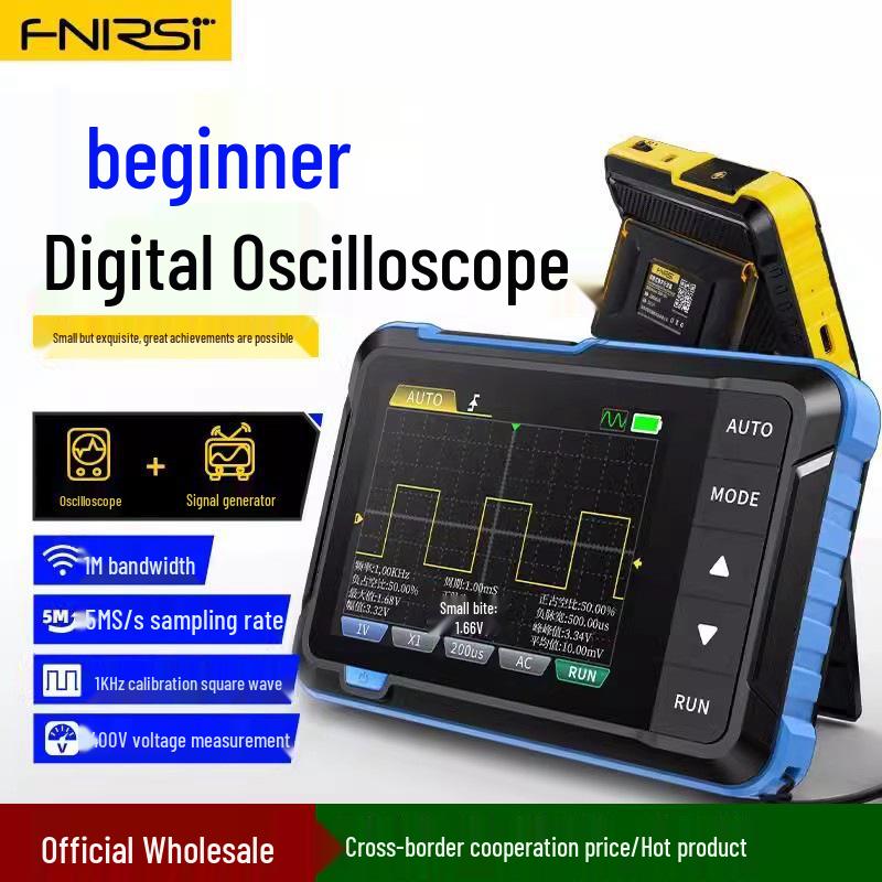 

FNIRSI DSO153 Портативний цифровий осцилограф та міні-генератор сигналів, смуга пропускання 1 МГц DSO153 Standard