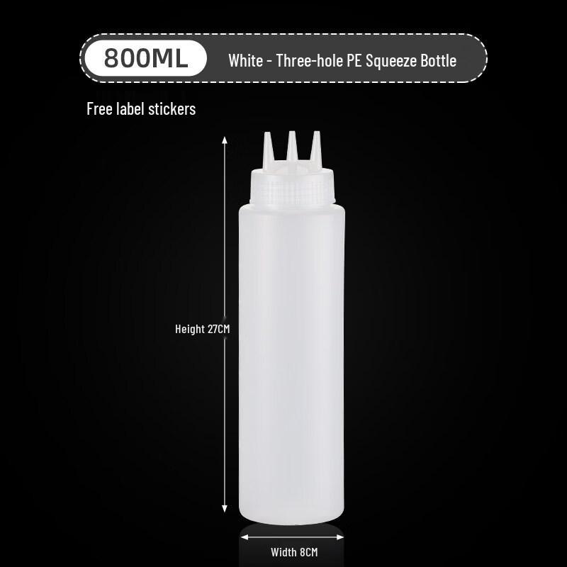 ZISIZ Plastic Squeeze Sauce Bottle