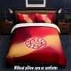 Girona FC Design Bett Bettwäsche-Set 1 Bettbezug + 2 Kissenbezüge Weich Atmungsaktiv Haushalt Bettwäsche