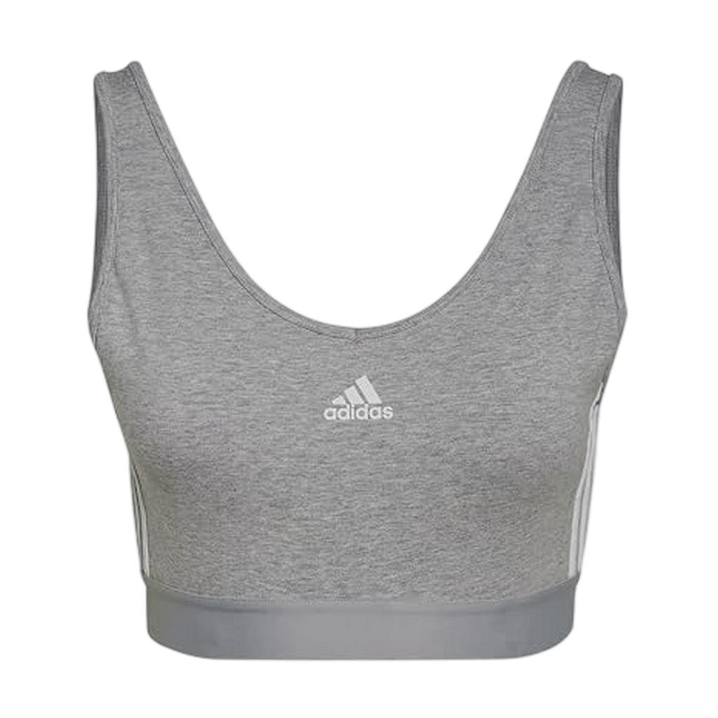 adidas Womens/Ladies 3 Stripes Crop Top