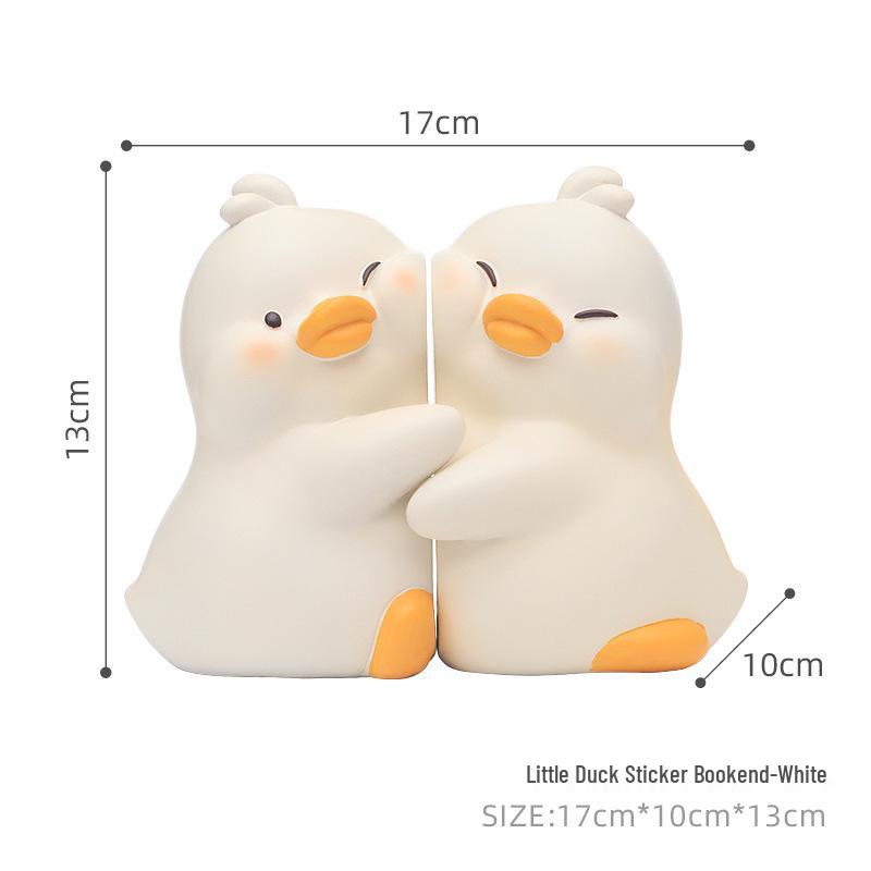 Cartoon Yellow Duck Resin Bookend Ornament