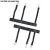 1 Pair Elastic Shirt Holder Stays Three Clip Thigh Suspender Garter Socks Fastener Clip  Men Women