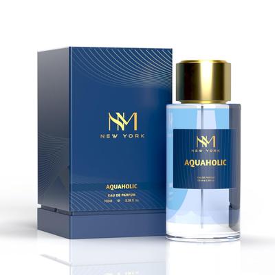 NM New York Aquaholic Lüks Parfüm | Akuatik ve Ferah Notaların Aromatik Karışımıyla | Unisex Parfüm | 100 ml