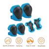 6Pcs/Set Kids Skating Protective Gear Kit with Knee Elbow Pad Wrist Guard Protector Roller Skate Skateboard Scooter Bike Cycling Safety Equipment