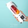 Přenosný osobní mixér s 450ml nádobou, dvourychlostní elektrický odšťavňovač pro smoothie, mléčné koktejly, dobíjecí mixér na drcení ledu pro domácnost, kancelář, cestování