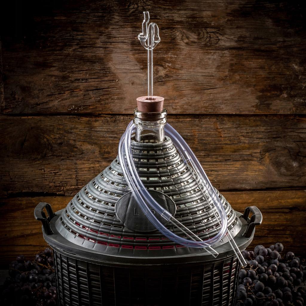 KADAX Gärröhrchen für Wein für Glasballon