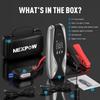 X7 3000A Car Jump Starter + 18W USB-C Charger, 12V Battery Booster for 12L Gas & 10L Diesel Engines