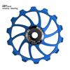 Lishi 16T Ceramic Bearing Aluminum Alloy Derailleur Guide Wheel