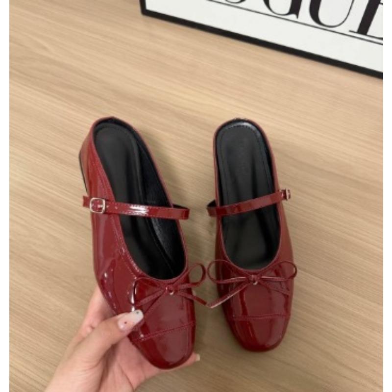 Silver half-drag inner height increase 5cm shell style Mary Jane small fashion height increase single shoes