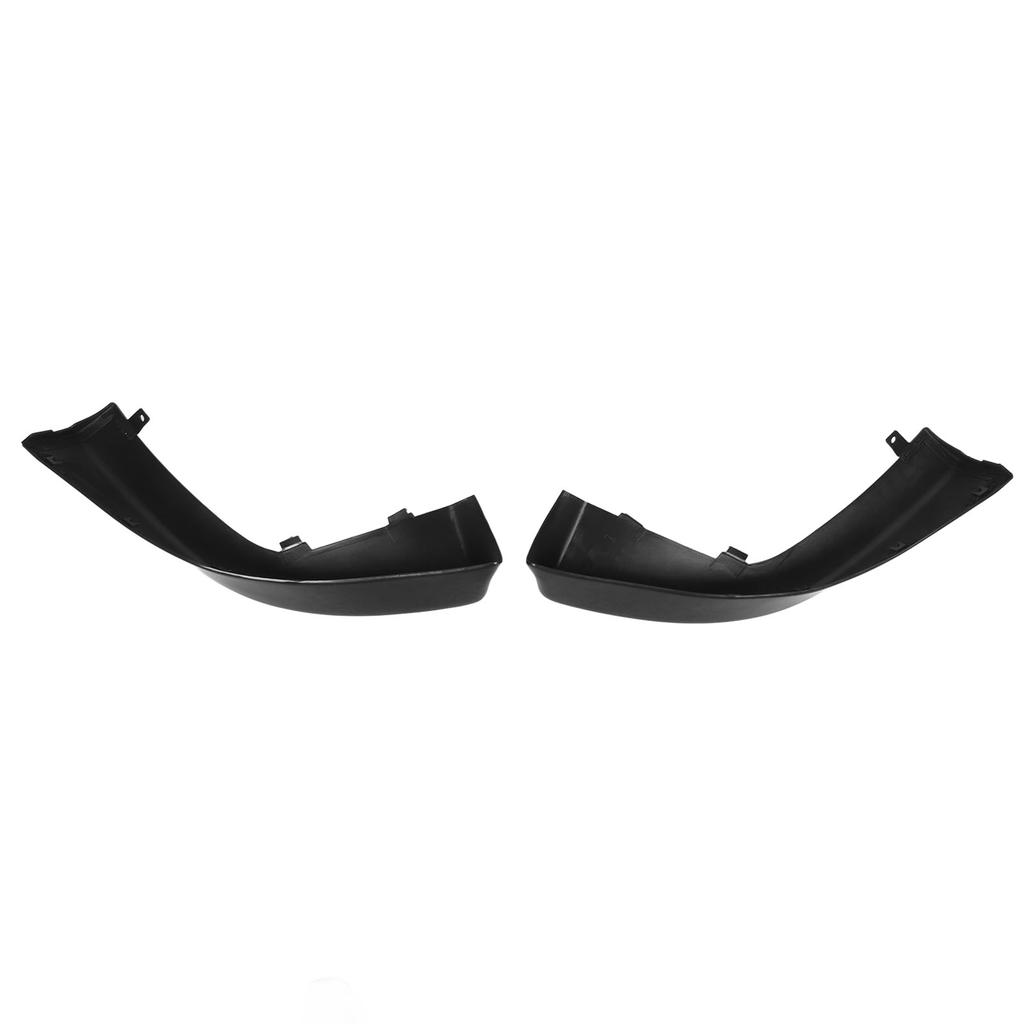 2PCS Front Bumper Corner Spoiler Black Bumper Corner Splitter Replacement for Mitsubishi Lancer DE GTS ES VR‑X Aspire