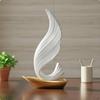Sailboat Crystal Ball Decor Effortless Sailing Abstract Sculpture