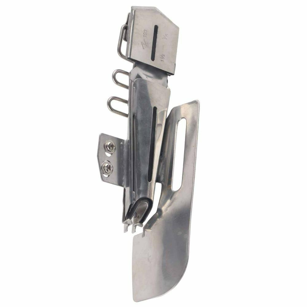Single Fold Binding Attachment Flat Folder Sewing Machine Folder  Industrial Sewing