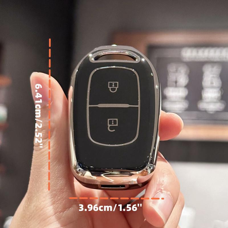 Autoschlüsselgehäuse Abdeckung Shell für Renault Kwid Verkehrssymbol für Dacia Sandero Logan Duster 2016 2017 2018
