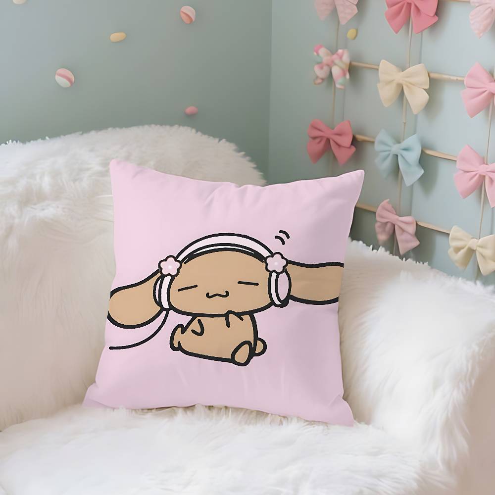 Cute MMochakawaii Case Plush Fabric Soft Pillowcase Double Sided Print Cushion Cover Household Gifts
