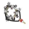 Kit de reparare suport perii de carbon Motor troliu de construcție Kit perii de carbon Instalare ușoară Compact pentru 8000‑20000lb 4X4 ATV