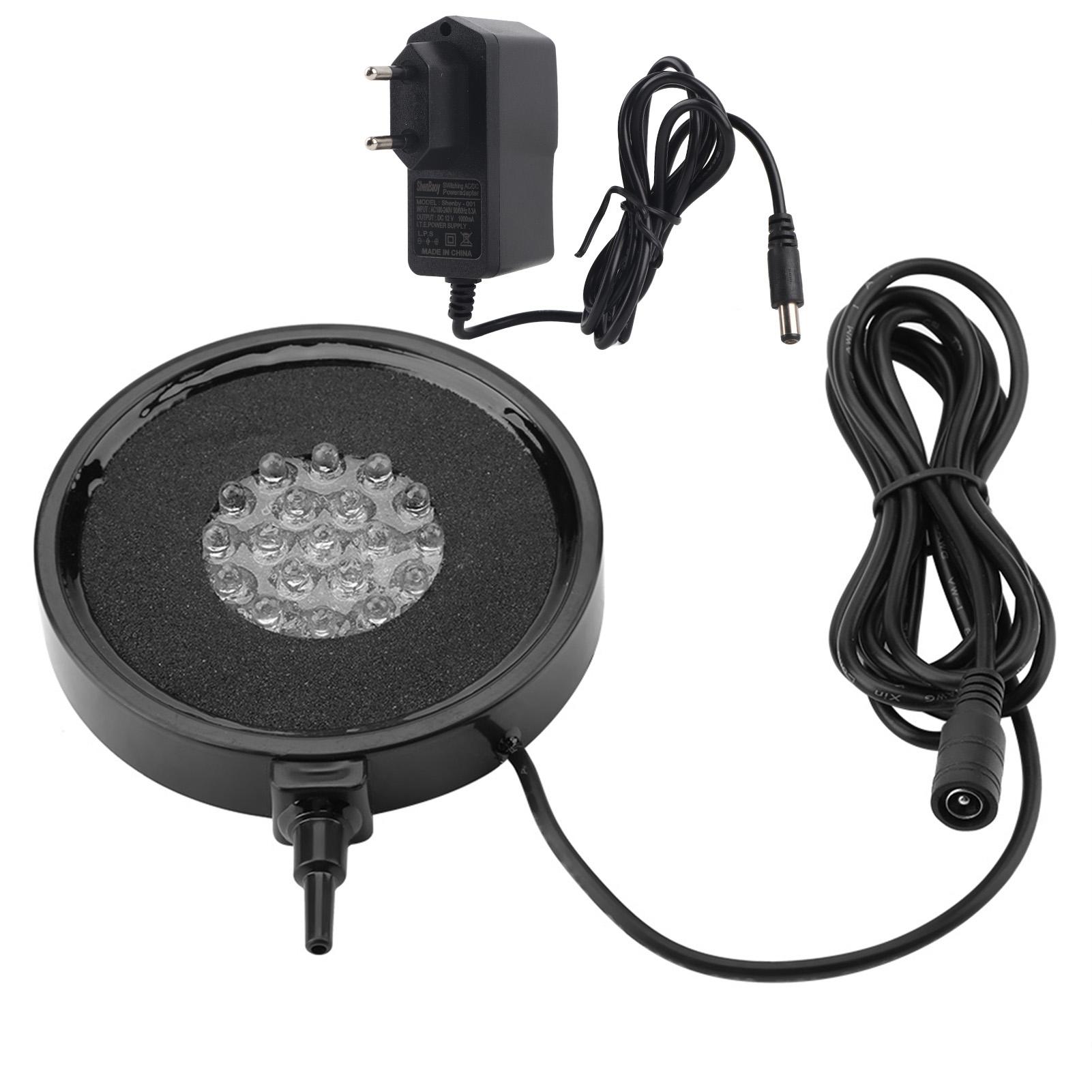 

LED Aquarium Air Bubble Stone Light Color Changing Lamp Fish Tank Decor