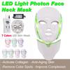 7 Colors LED Light Facial Mask Photon Face Neck Mask Rejuvenation Face Mask Machine Beauty Light Therapy For Home Use