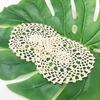 Lace Round Mat - Cream Color