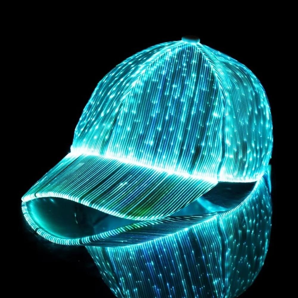 USB Charging LED Hat Luminous Glowing Hat  Nightclub Concert Bar Hip-Hop Dance Stage Show
