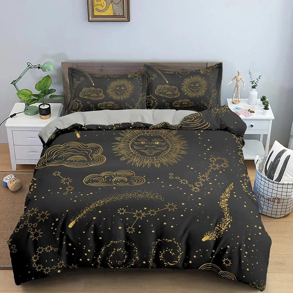 Alchemy Symbol Duvet Cover Set Bedding Sets Twinfullqueenking Comforter Cover Pillowcase Bed Set Bed Set Bedclothes