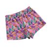 Damen Modische Locker Geschnittene Pyjamashorts Mit Fleece Weihnachtsprint Freizeithose
