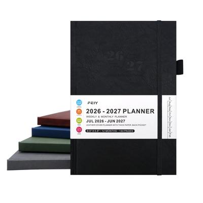 A5 English Diary 2026-2027 with Letter Markers Planner - Customizable and In Stock