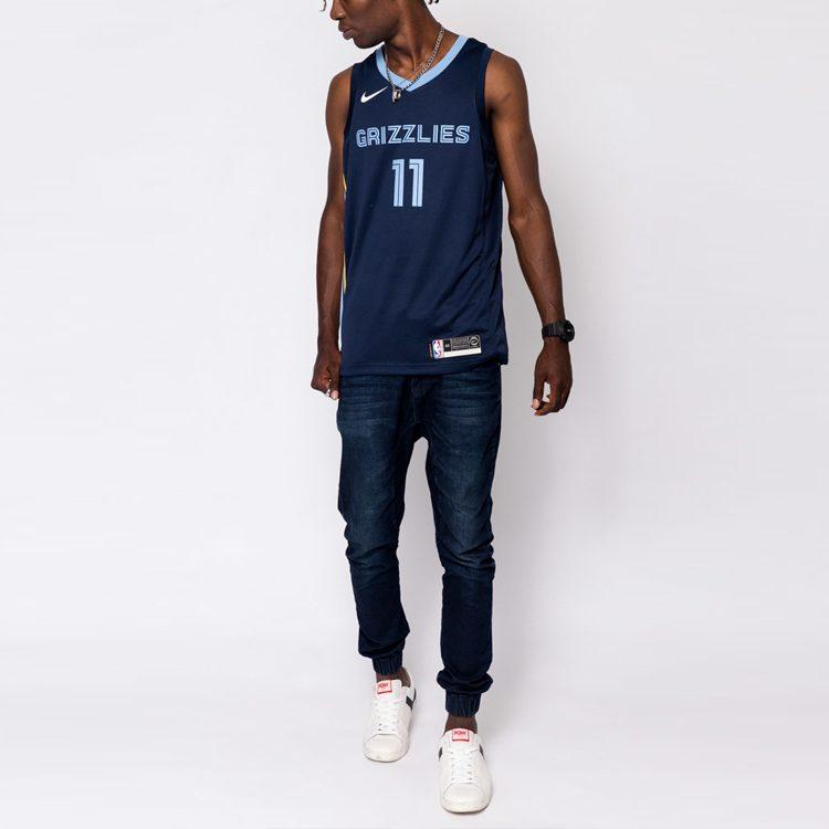 Nike Basketball Jersey Men's Marine Blue AA7095-420