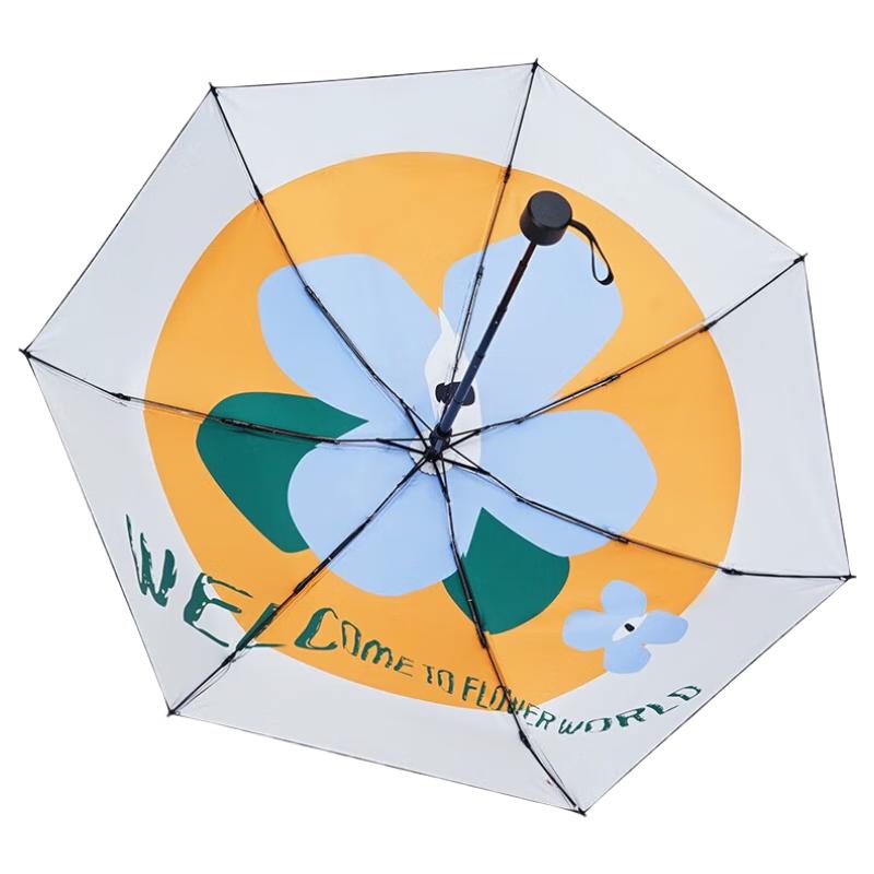 

Red Leaf Mini Five-Fold UV Protection Travel Umbrella