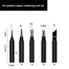 Soldering Iron Tips 5packs 900M-T Series K/SK/B/I/IS/1C/2C/3C/4C/2.4D/3.2D Lead-Free Welding Head BGA Soldering Tool Accessories