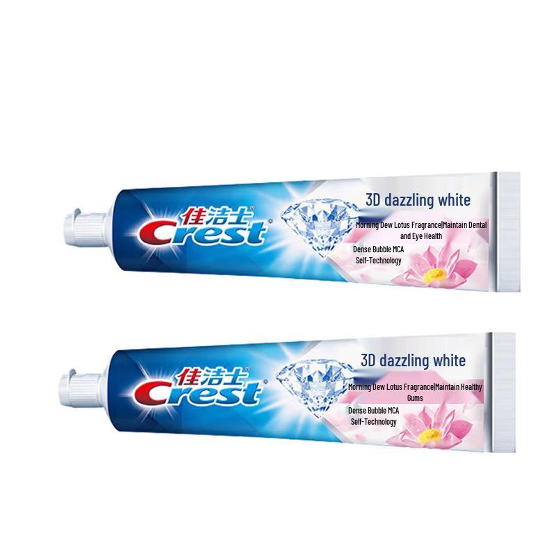 Crest 3D White Morning Dew Lotus Toothpaste