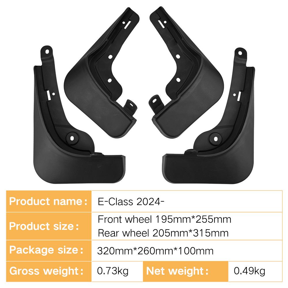 Mercedes-Benz E-Klasse Weichgummi-Reifen Schmutzfänger Klappe