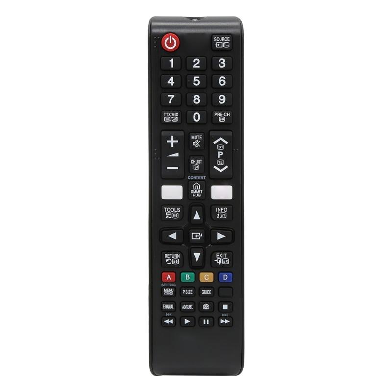 

High Sensitivity Replacement Remote For UA55F8000J UA46F6400AJ Televisions Controller Ergonomic Grip Wide Compatibility 1