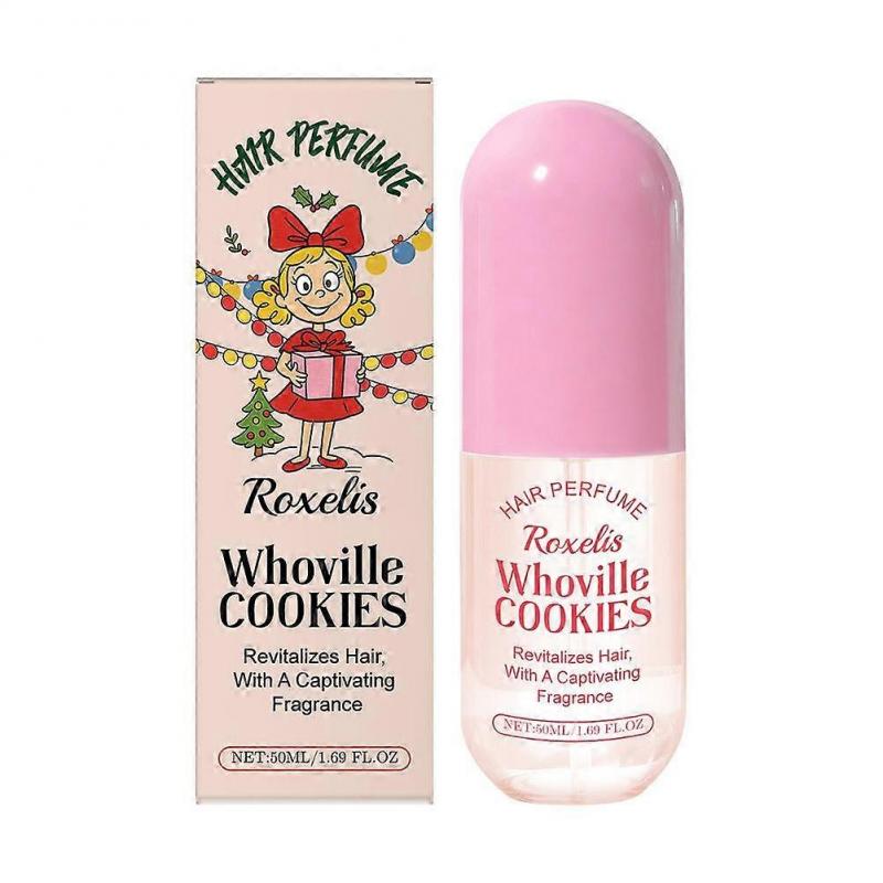 Christmas Cookie Hair Perfume 50ml Sweet Festive Scent for Holiday Parties