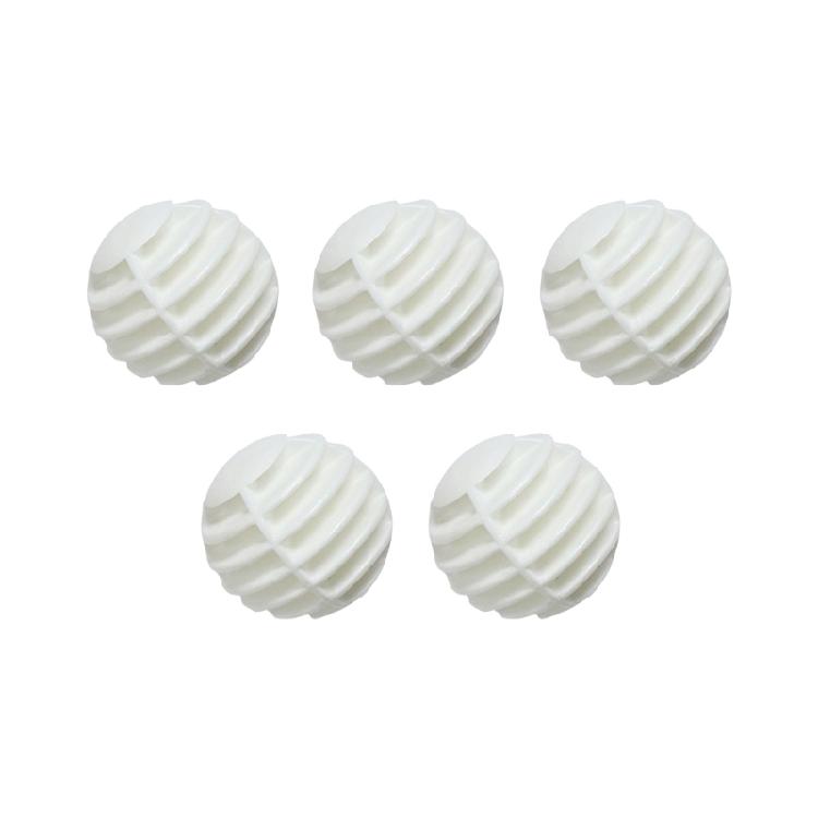 

5Pcs Hollow Striped Golf Training Ball Golf Practice Balls Training Devices For Driving Range Swing Practice Indoor білий