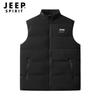JEEP SPIRIT Men's Winter Warm Stand Collar Padded Vest