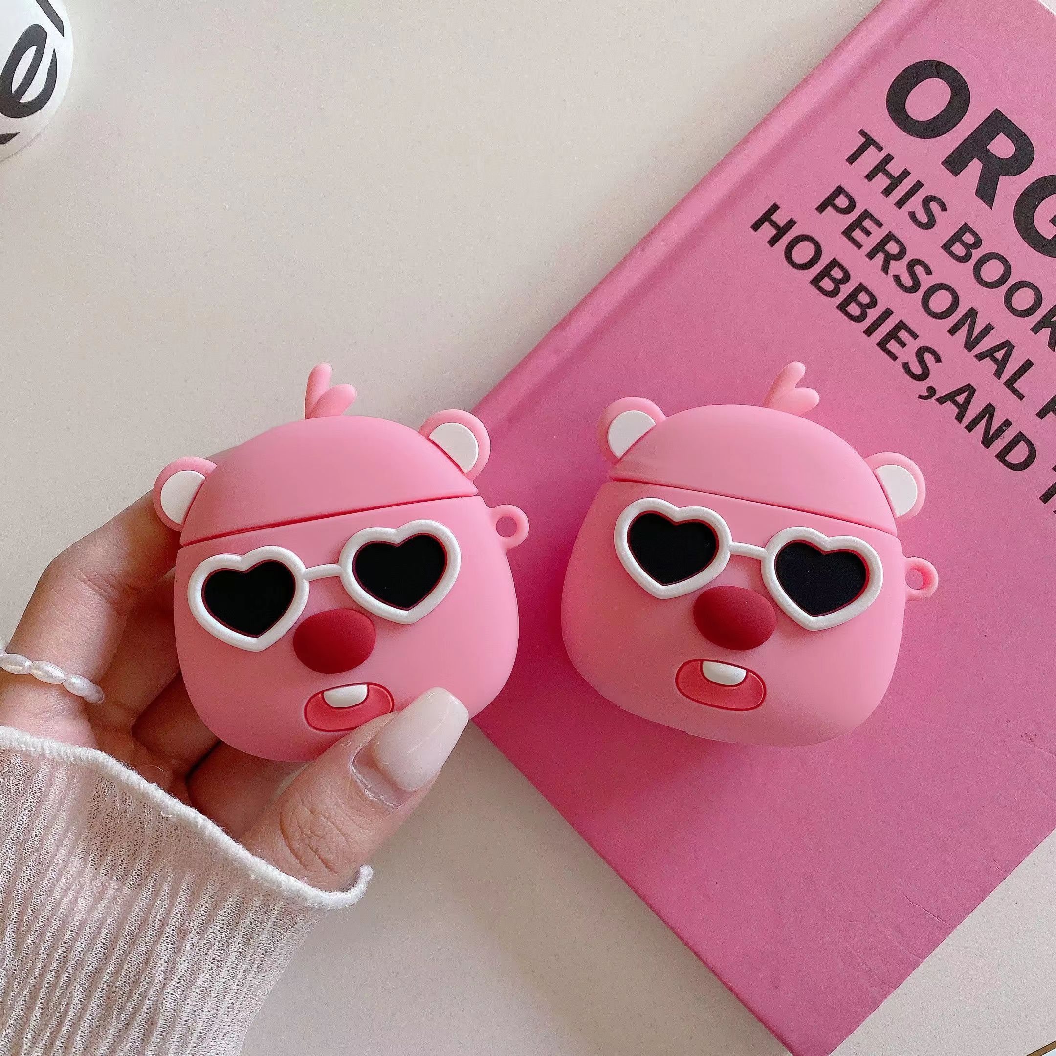 

Солнцезащитные очки Beaver, милый мультяшный силиконовый чехол для наушников для Airpods Pro 2 2022 3 2021 Pro2, чехол для Airpods 2 Pro, второй чехол, мягкий чехол, полная защита