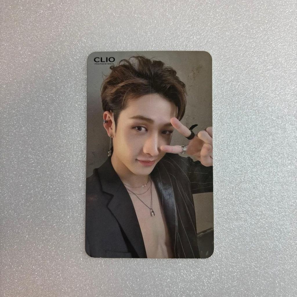 [USED] Stray Kids CLIO Bang Chan trading card photo card