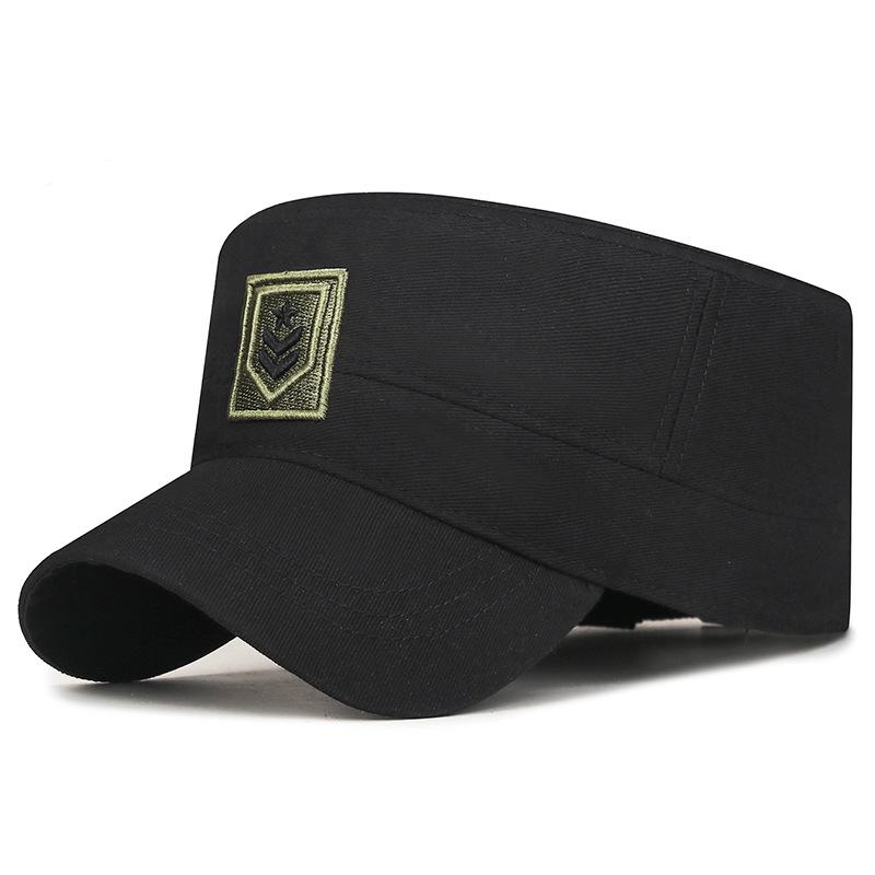 Northwood 3 Colors Casual Men's Adjustable Camouflage Flat Top Hat Simple Three-dimensional Embroidery Sunhat Men Trucker Hat