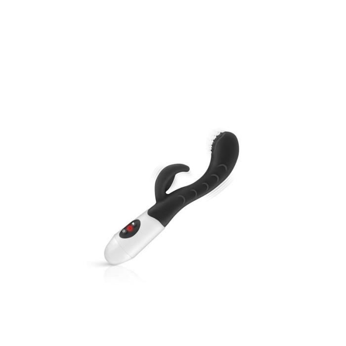 Leola Rabbit Noir Puissant Point G Noir
