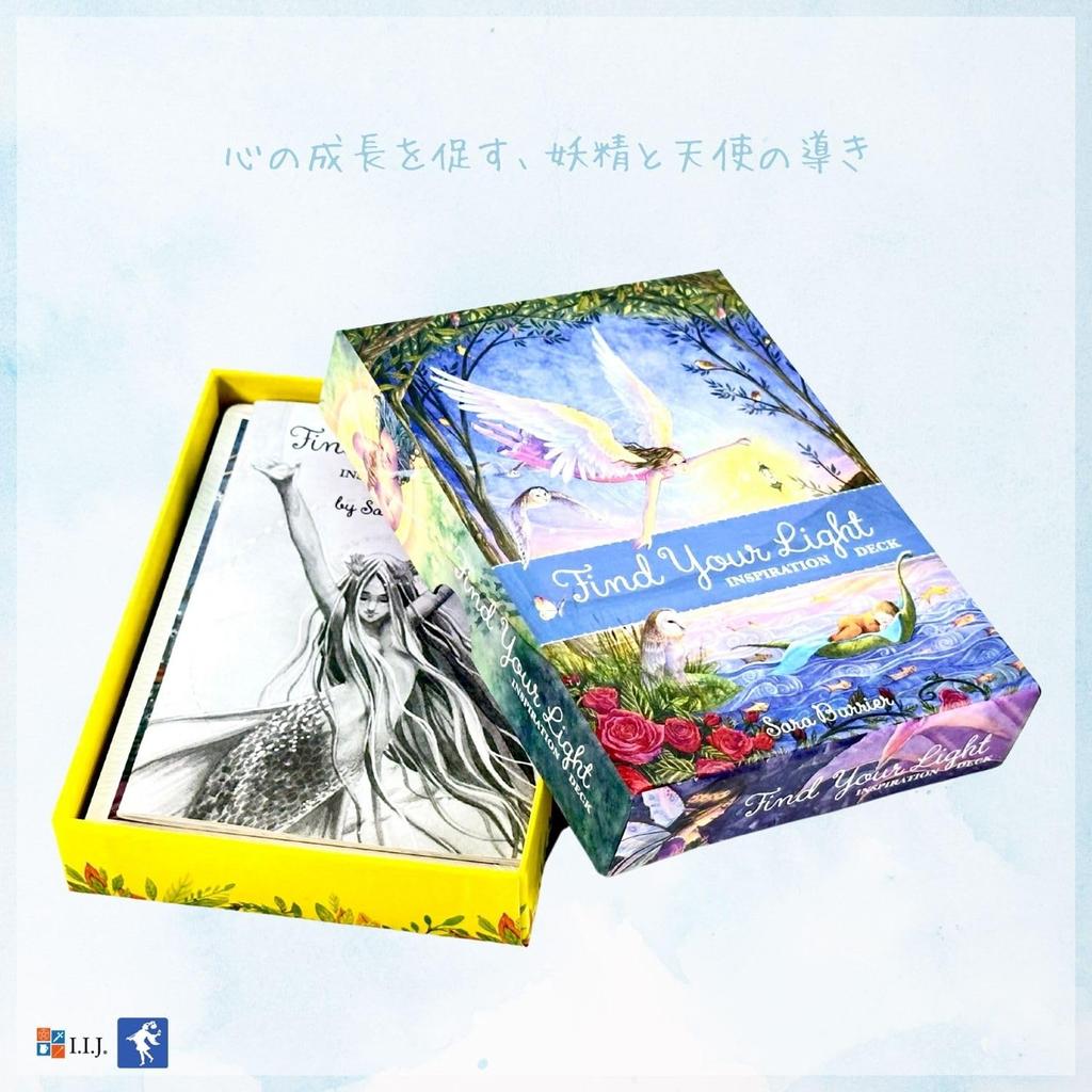 Oracle Cards Find Your Light Inspiration Deck English Affirmations Fortune Telling Authentic Product I.I.J