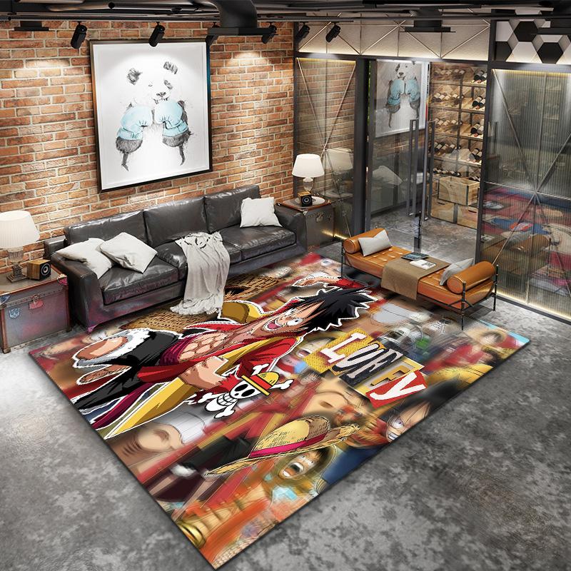 Anime One Piece Carpet Rug For Living Room Bedroom Home Sofa Decoration,kids Play Nonslip Floor Mat