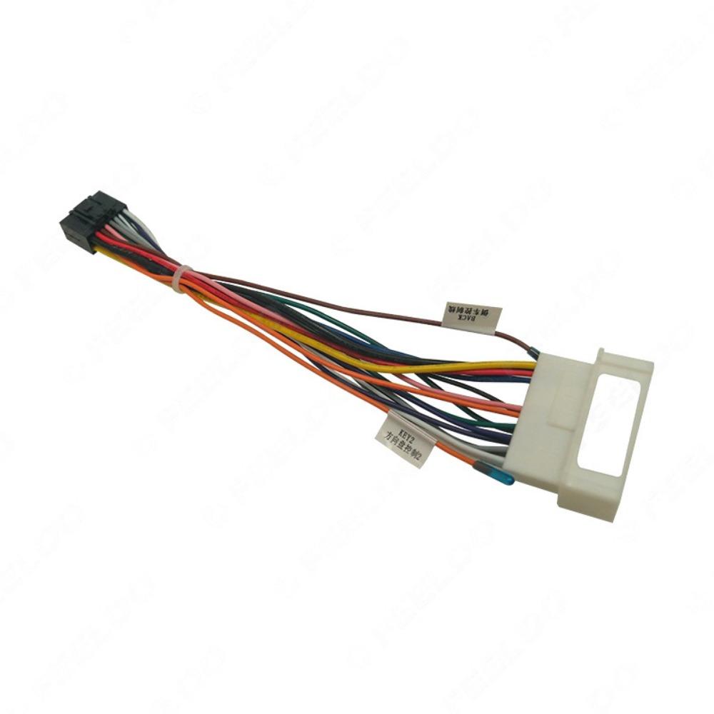 2din Car Radio Female ISO Radio Plug Power Adapter Wiring Harness Special for Hyundai Elantra santa fe tucson KIA Cerato harness
