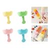 4pcs Spill Proof Ice Lollys Holder Cat Shaped Ice Cream Storage Rack for Kids