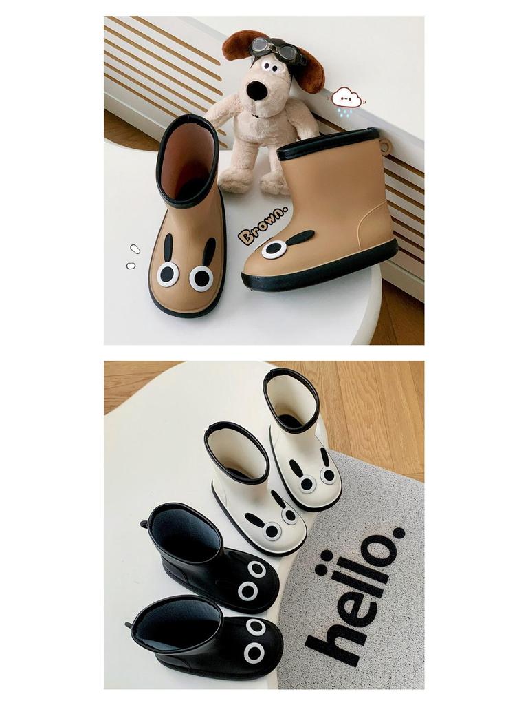 Leichte, wasserdichte Gummistiefel für Kinder - Rutschfest, Abriebfest, Flachsohlig, Cartoon-Design für Jungen und Mädchen